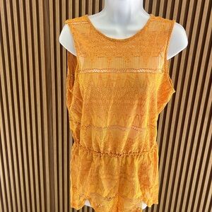 Luli fama Orange Romper
